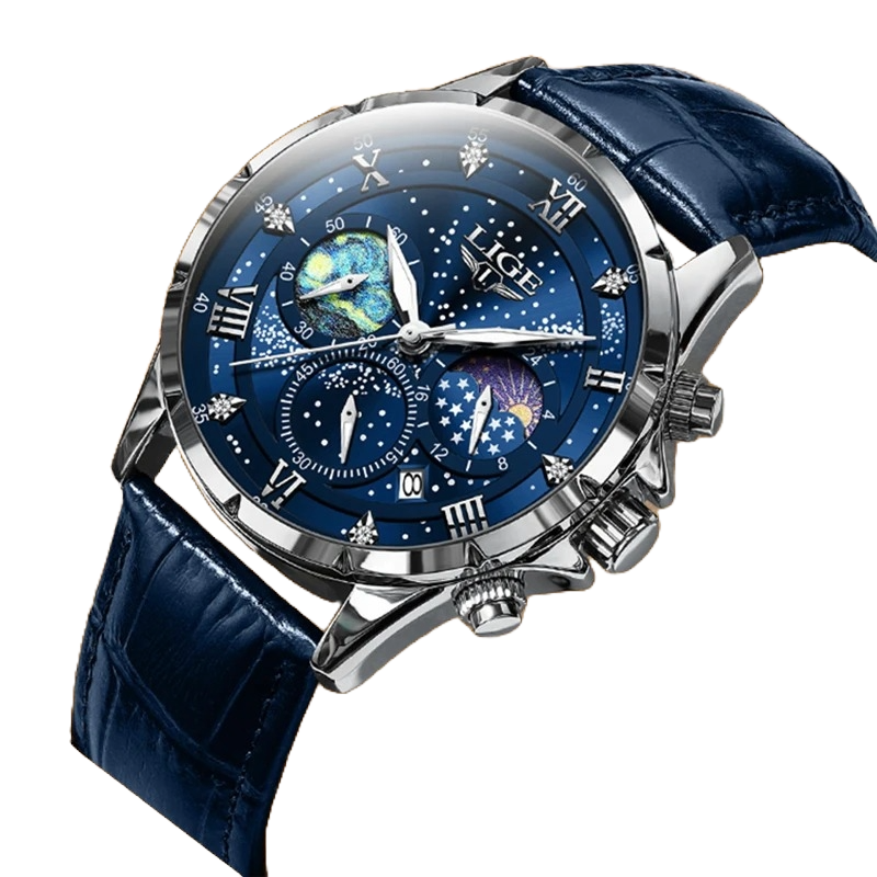 LIGE Classic Astromnia – Luxe, Stijl & Functionaliteit in Één Tijdloos Horloge