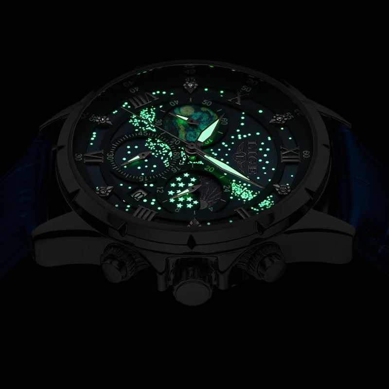 LIGE Classic Astromnia – Luxe, Stijl & Functionaliteit in Één Tijdloos Horloge
