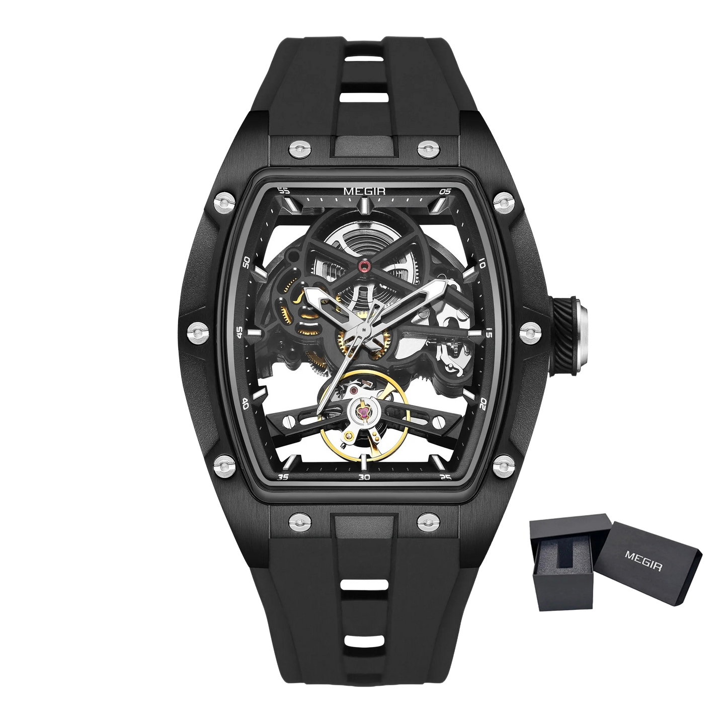 Megir Skeleton Quartz Horloge - Meerdere Varianten!