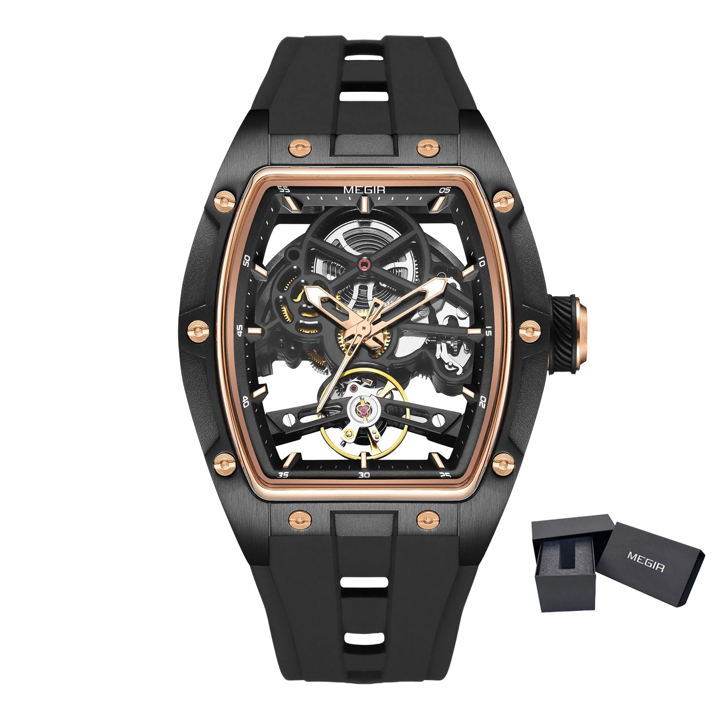 Megir Skeleton Quartz Horloge - Meerdere Varianten!