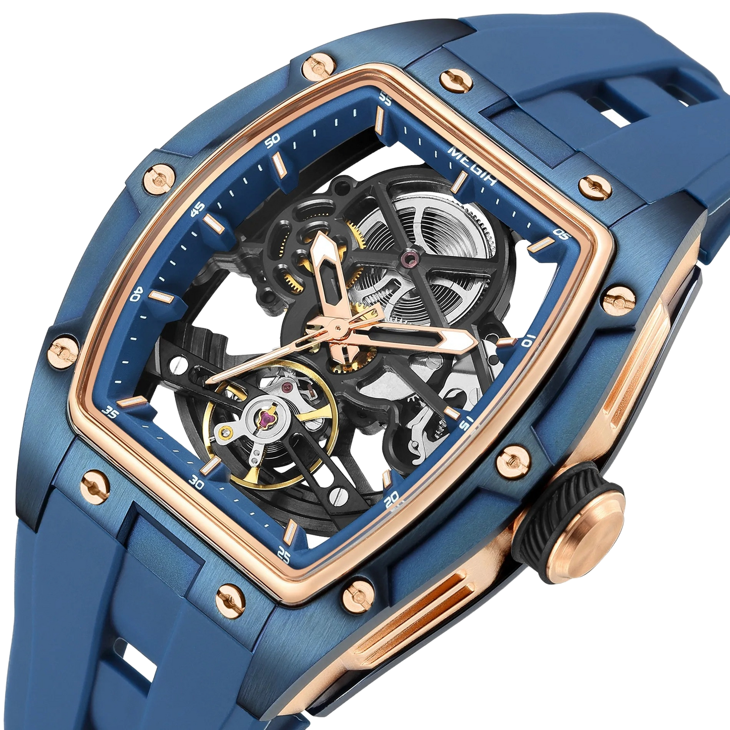 Megir Skeleton Quartz Horloge - Meerdere Varianten!