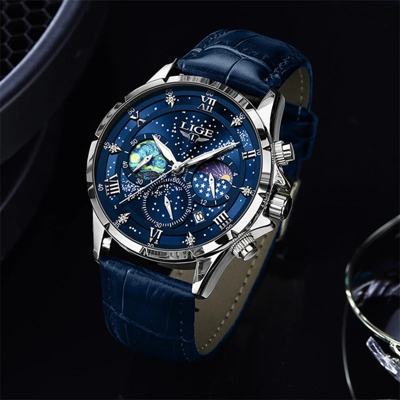 LIGE Classic Astromnia – Luxe, Stijl & Functionaliteit in Één Tijdloos Horloge