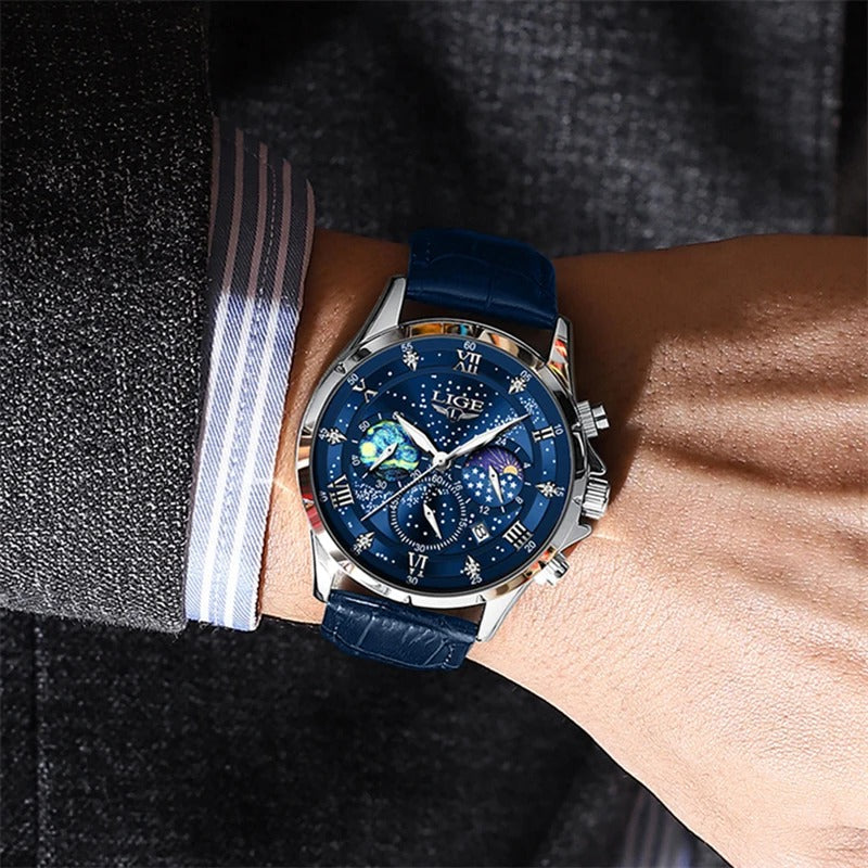 LIGE Classic Astromnia – Luxe, Stijl & Functionaliteit in Één Tijdloos Horloge