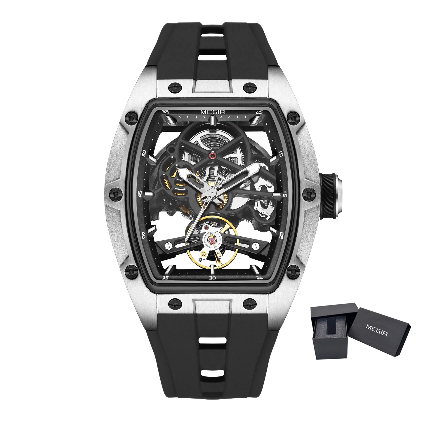 Megir Skeleton Quartz Horloge - Meerdere Varianten!