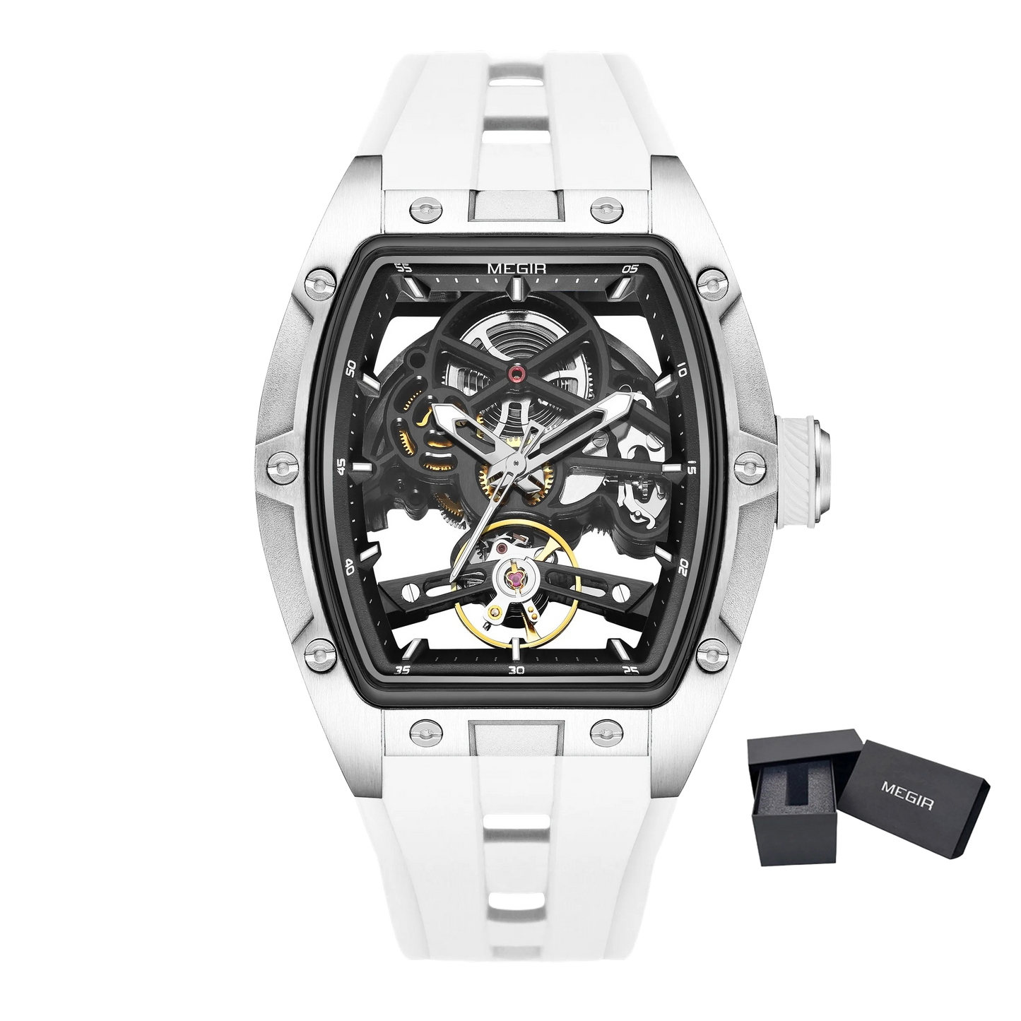 Megir Skeleton Quartz Horloge - Meerdere Varianten!