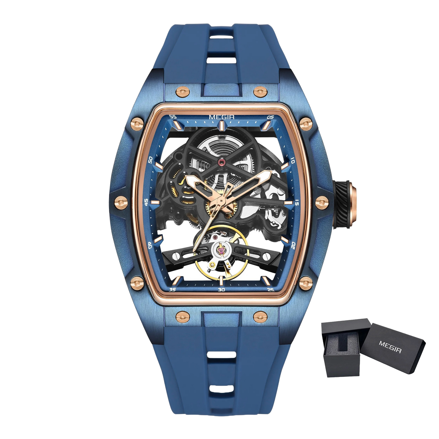 Megir Skeleton Quartz Horloge - Meerdere Varianten!